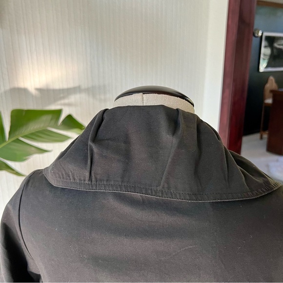 Anthropologie Peter Pan Balloon Sleeve trench Jacket Size Small - Picture 3 of 9